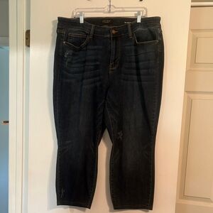 Judy Blue Relaxed Fit Dark Indigo Jeans - sz 20W
